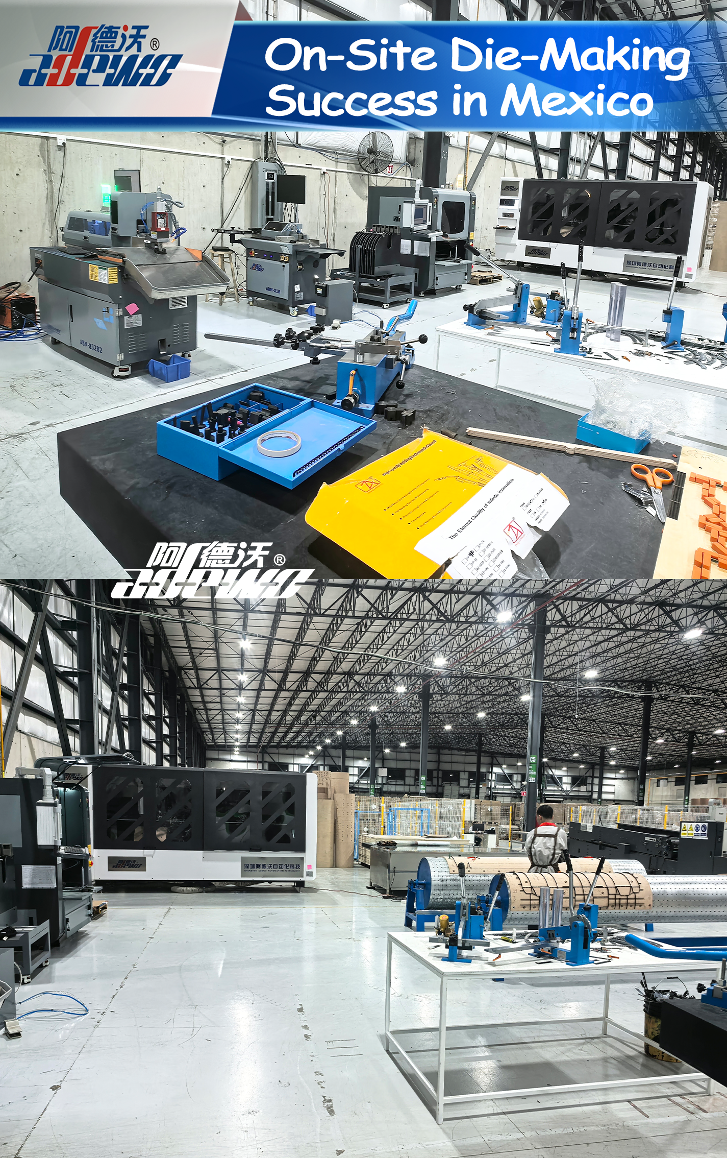 Sikeres matricakészítés a helyszínen Mexikóban