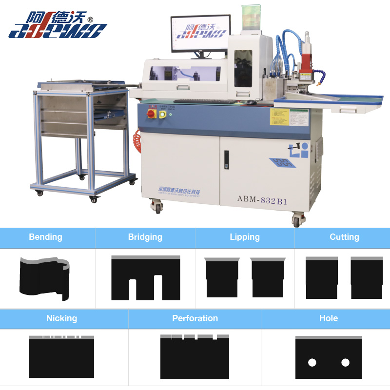 Csomagoló dobozok Steel Rule Auto Bender Machine